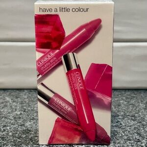 Clinique Chubby Stick Trio Limited Edition (Strawberry-Tomato-Mimosa)Sealed